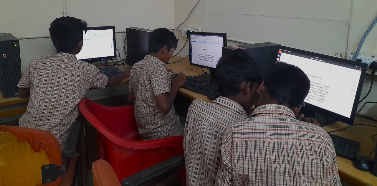 Lab Facility at Chennai High School New Market Farm