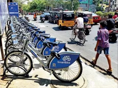 Happy hours! Chennai corporation advances cycle sharing window to 5am